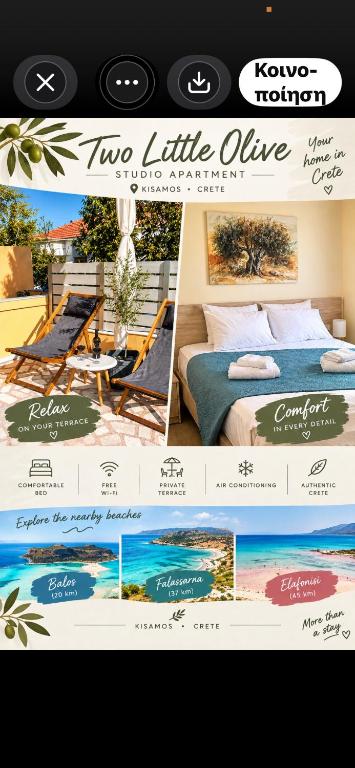 Two little olives Studio apartment