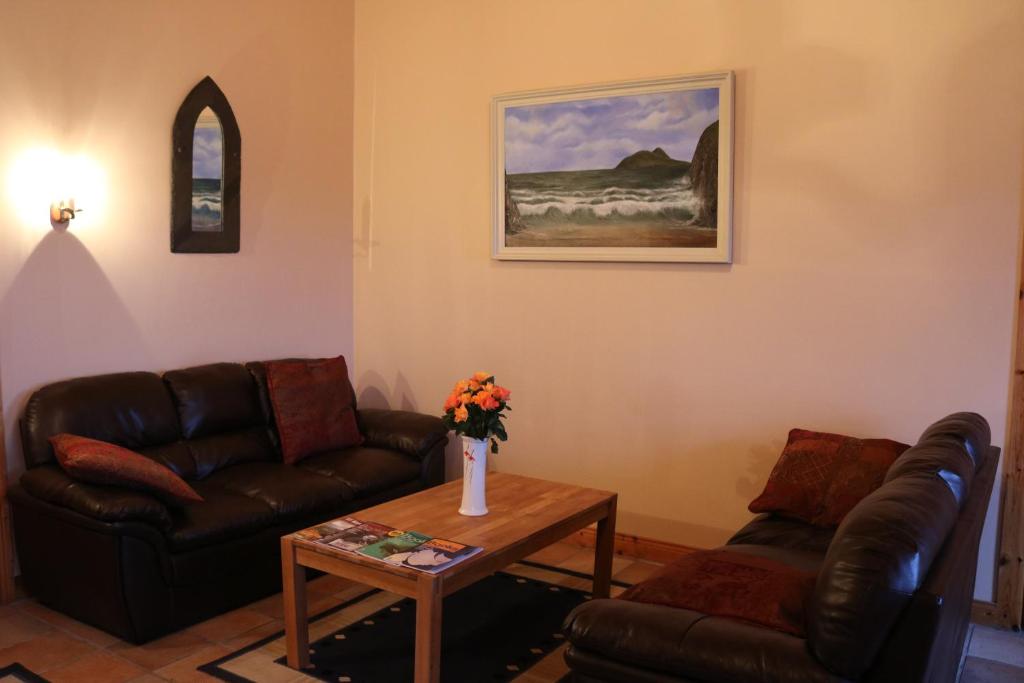 Posezení v ubytování An Portán Guest House