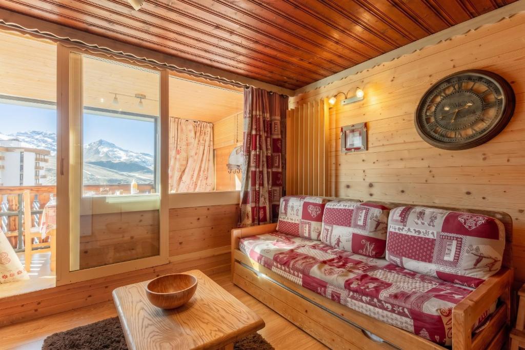 Appartement chaleureux à Val Thorens, 36m², à 40m des pistes