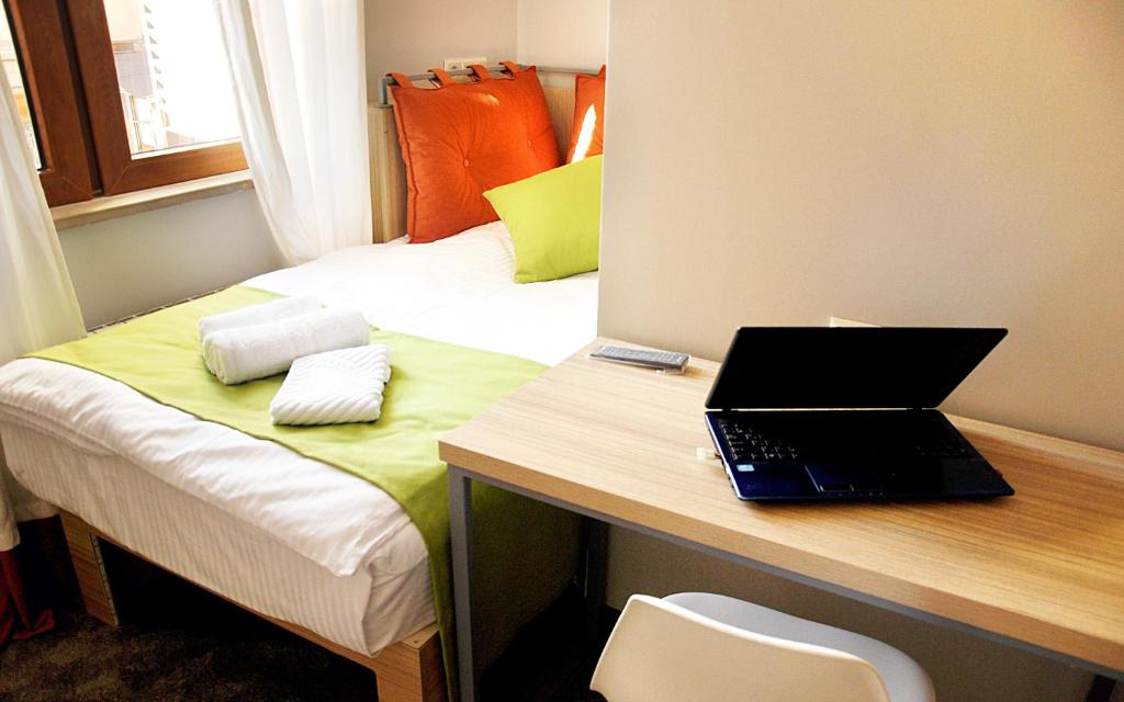 Postel nebo postele na pokoji v ubytování Boutique Hotel Avlabar