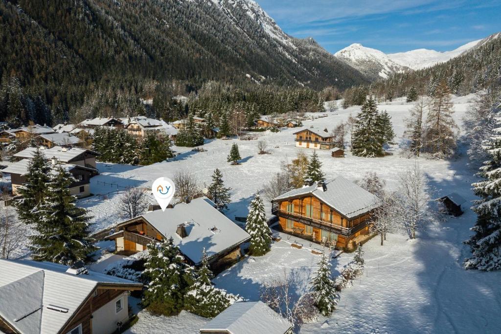 Apt Les Drus118- 3BR Alpine View Balcony & Parking for 6 - Happy Rentals
