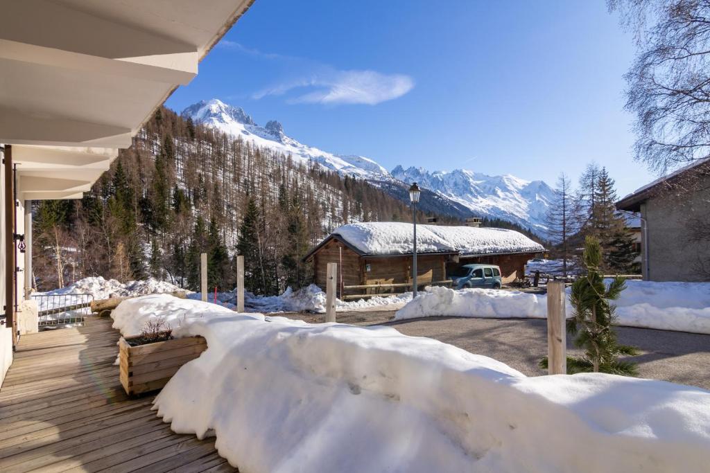 Apt Arsene1 Mont Blanc Views 3-min to Ski - Happy Rentals