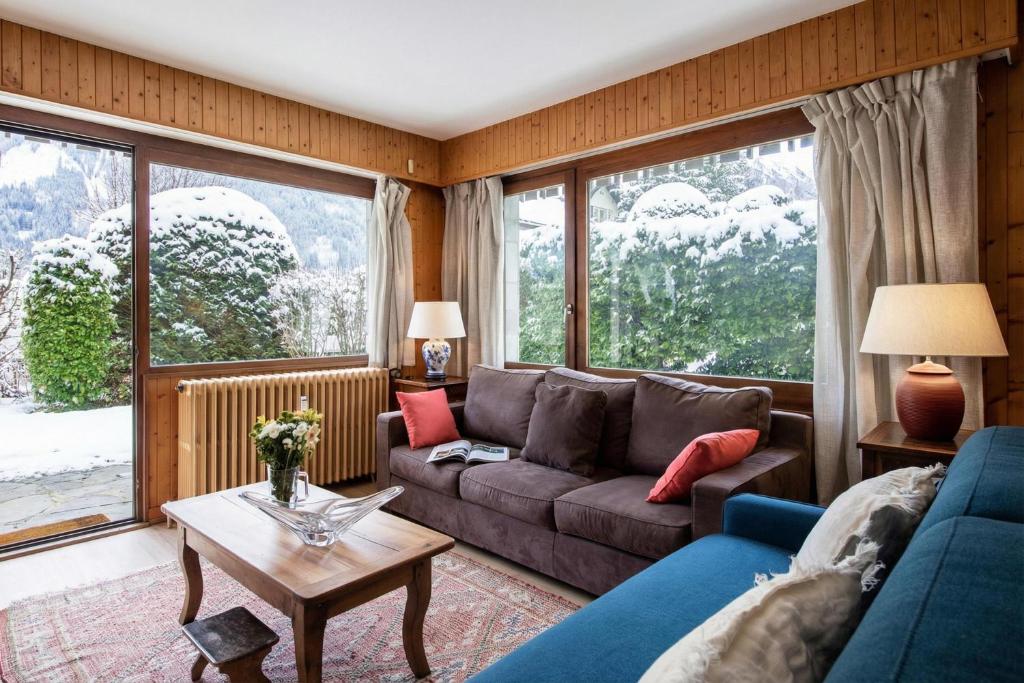 Apt du Brevent ski in/out Garden & Terrace - Happy Rentals
