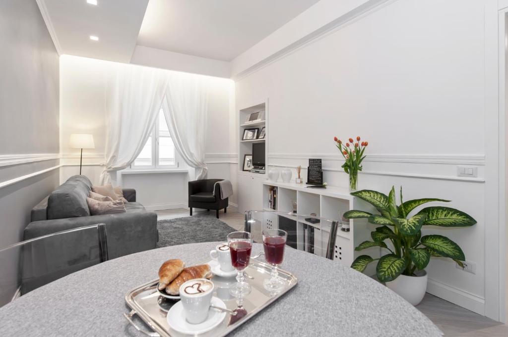 A seating area at Trevi Apartment