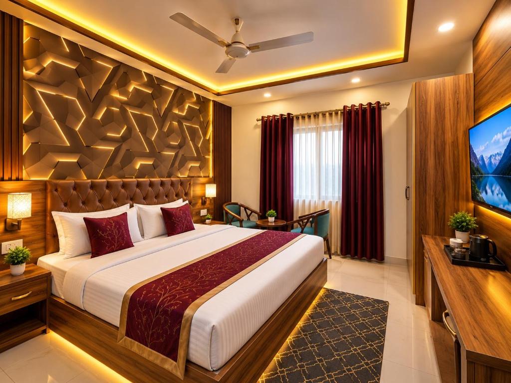 لابی و فضای عمومی Hotel Great BelMont Suites Near Delhi Airport - Free Airport Pickup & Drop - تصویر ۵