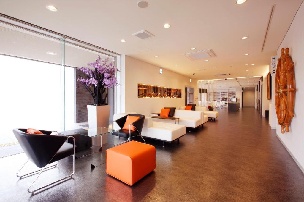 Posezení v ubytování Hotel nanvan浜名湖