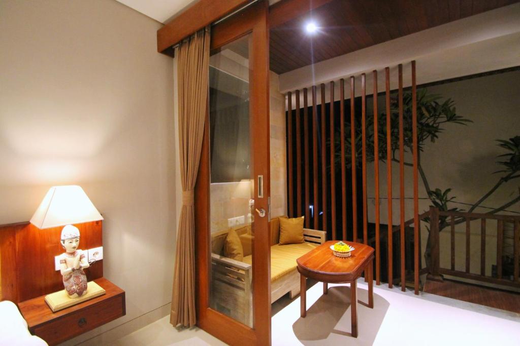 Posezení v ubytování Narada House Ubud