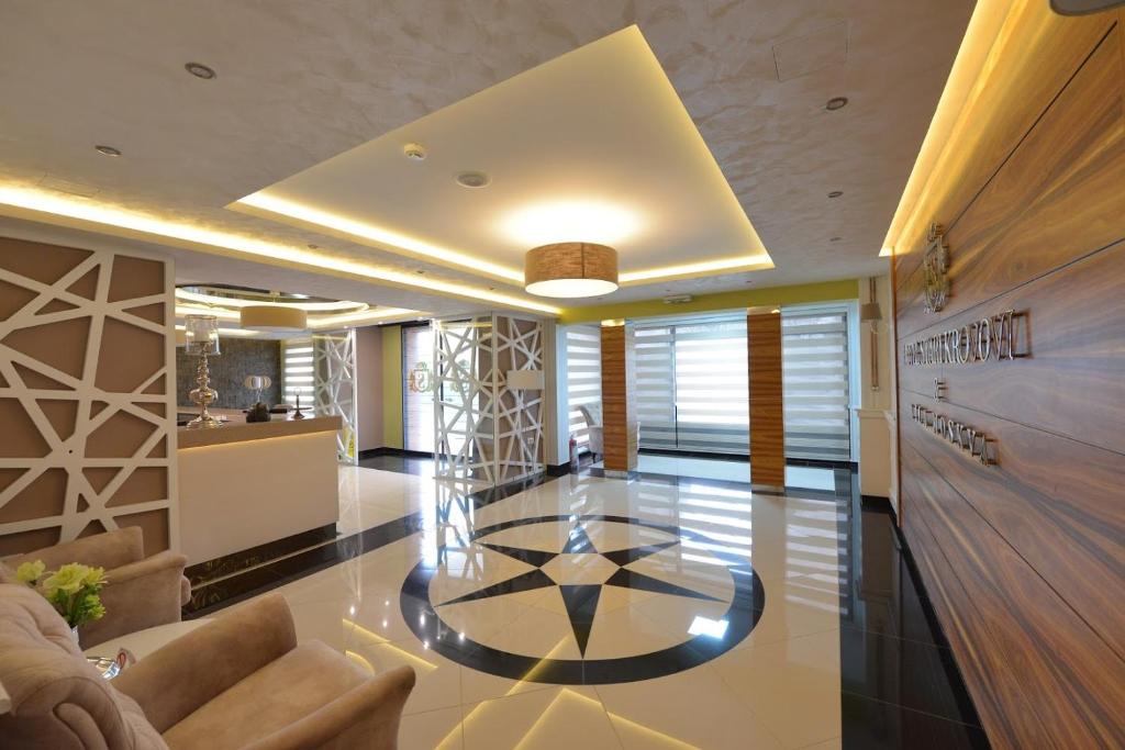Posezení v ubytování Hotel Stari Krovovi