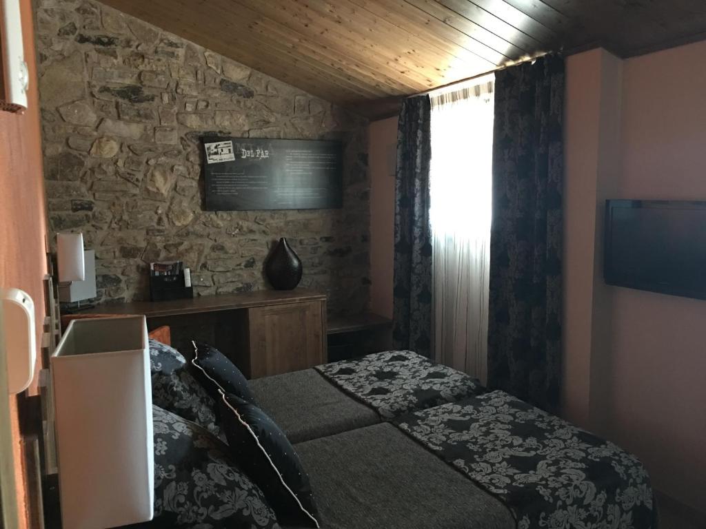 Postel nebo postele na pokoji v ubytování Santa Bárbara