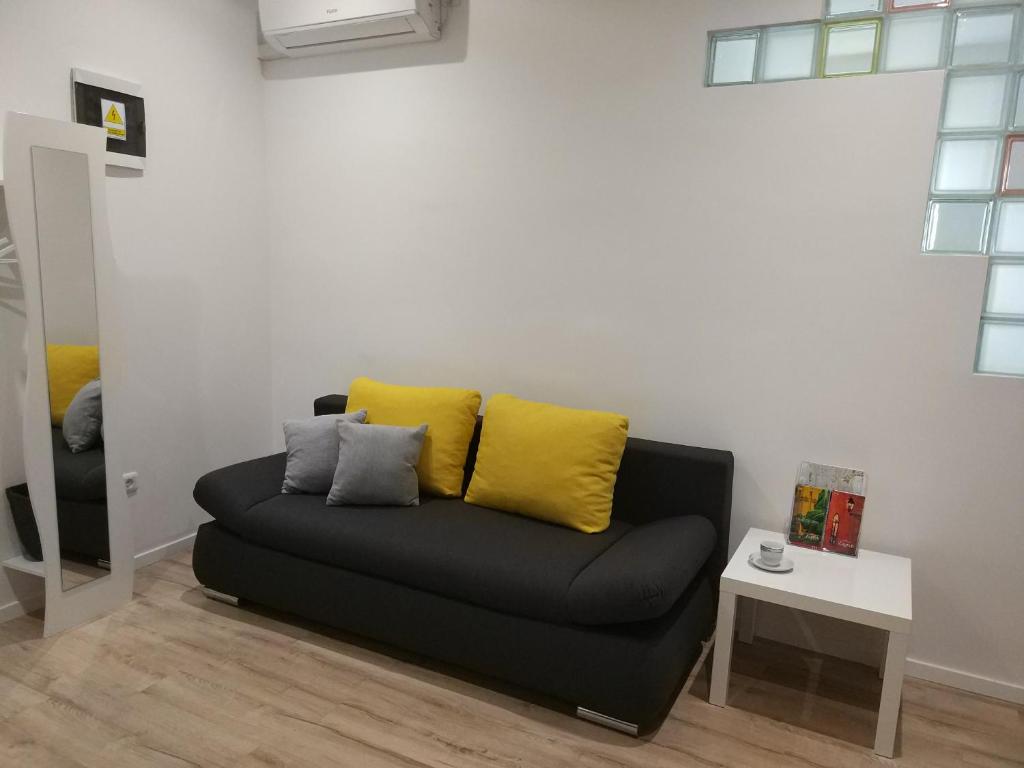 Posezení v ubytování Studio apartment Arija