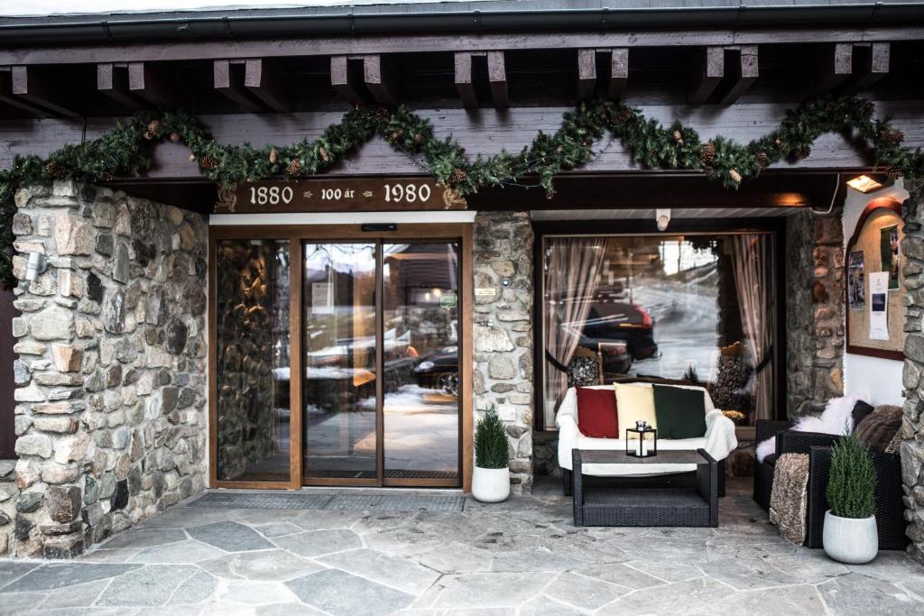 Posezení v ubytování Geilo Hotel