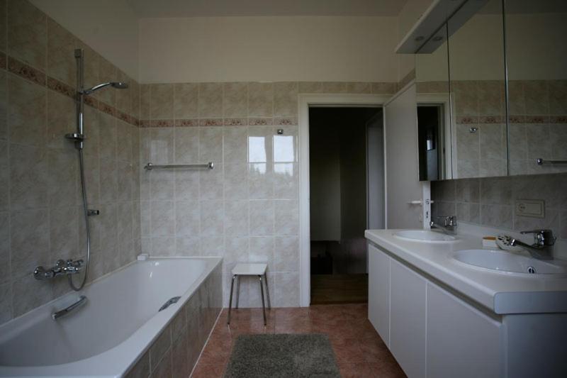 Koupelna v ubytování B&B House Caesekin