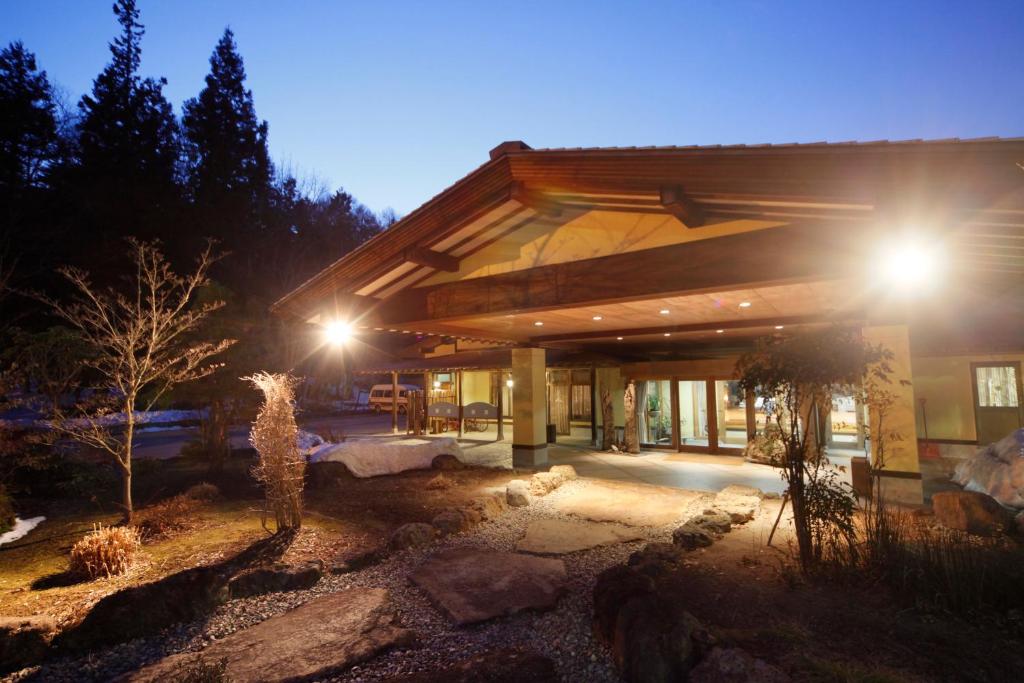 Budova, kde se ryokan nachází
