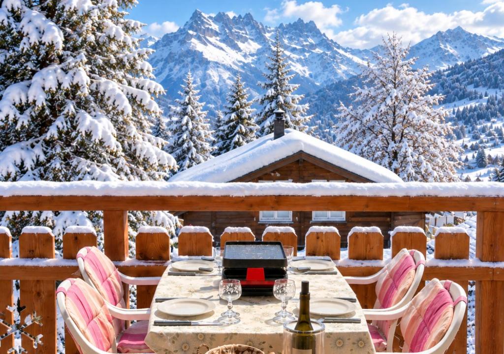 Nid des Alpes, Vue Montagne & Balcon Sud