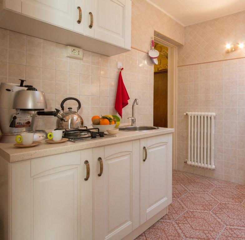 Kuchyň nebo kuchyňský kout v ubytování B&B Corte Dei Musco