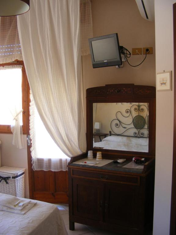 TV a/nebo společenská místnost v ubytování B&B Casavale