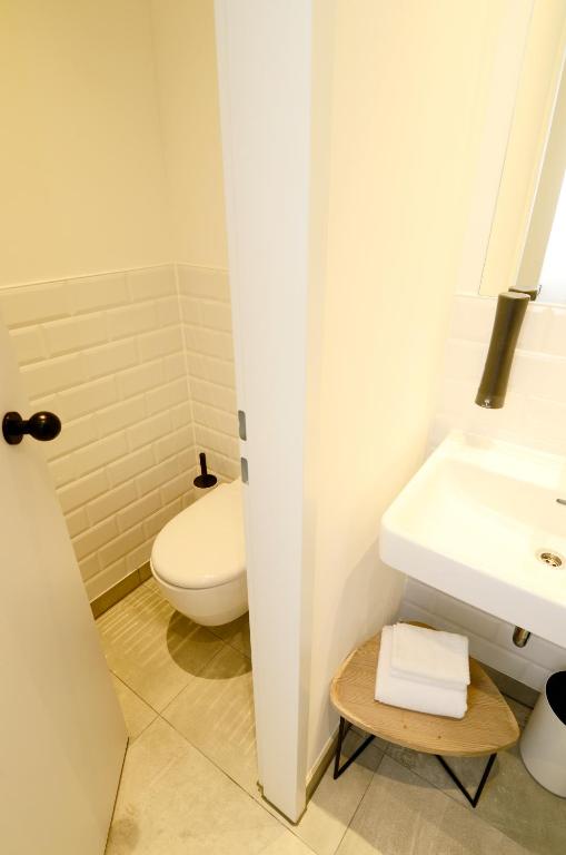 Koupelna v ubytování gambino hotel CINCINNATI