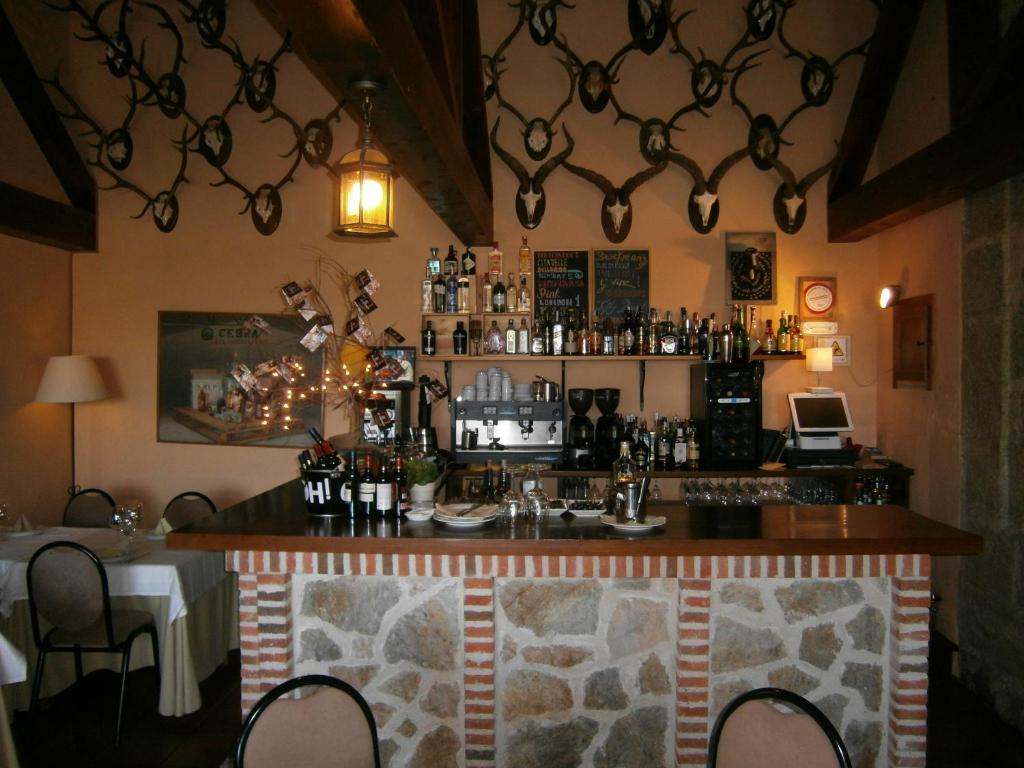 Hotel El Castrejon italokat is kínál