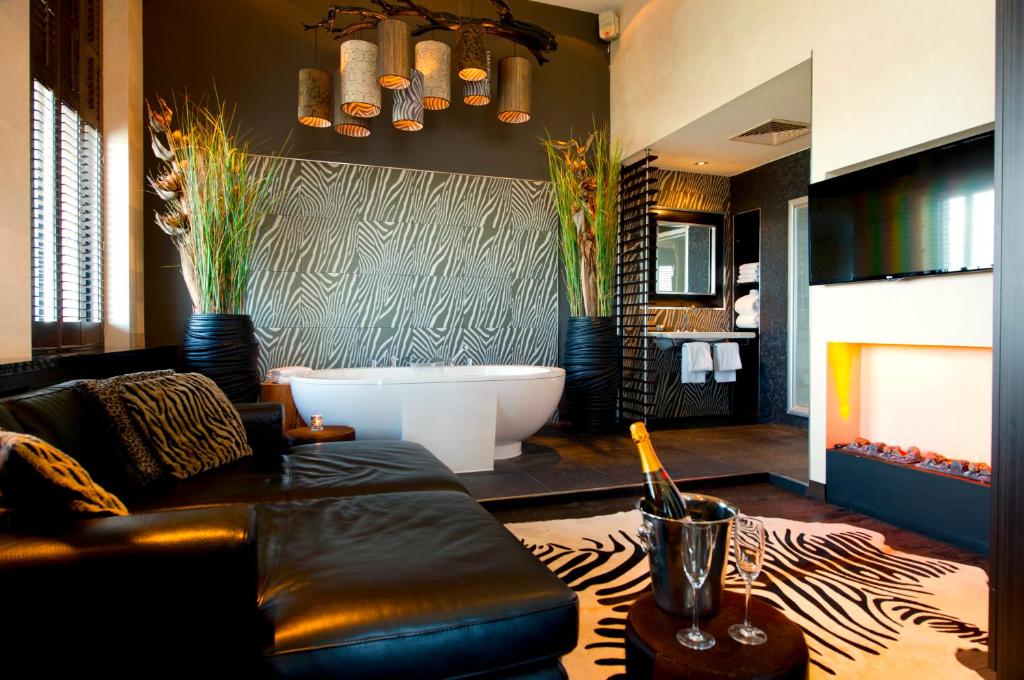 Posezení v ubytování Van der Valk Hotel Houten Utrecht
