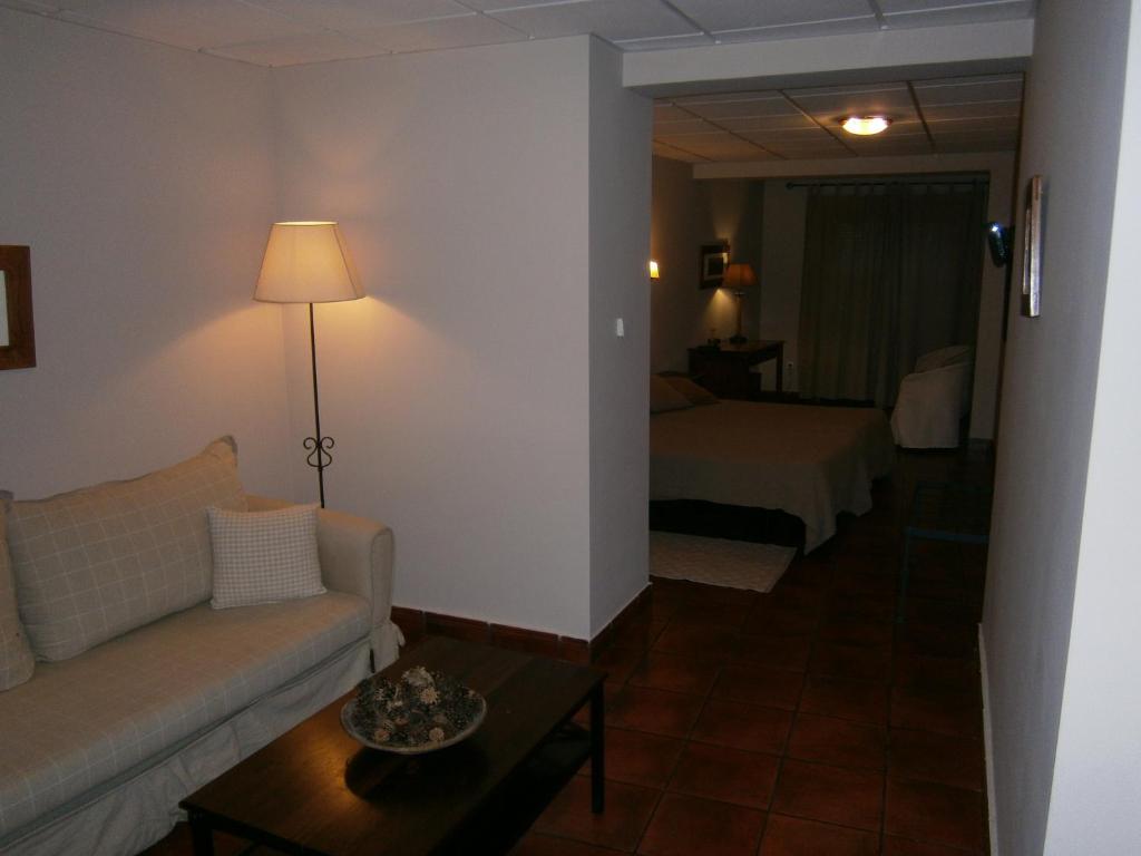 A seating area at Hotel El Castrejon