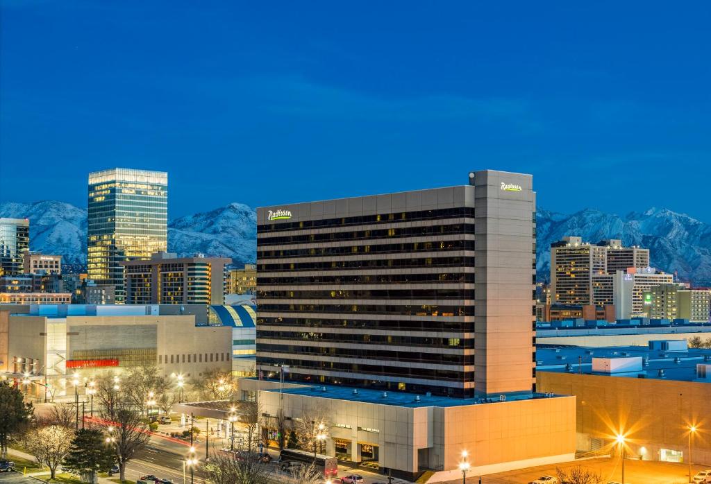 Nespecifikovaný výhled na destinaci Salt Lake City nebo výhled na město při pohledu z hotelu