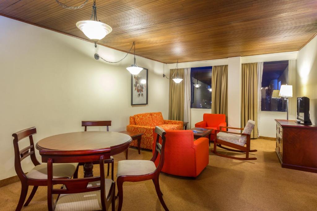 Posezení v ubytování Hotel Dann Av. 19