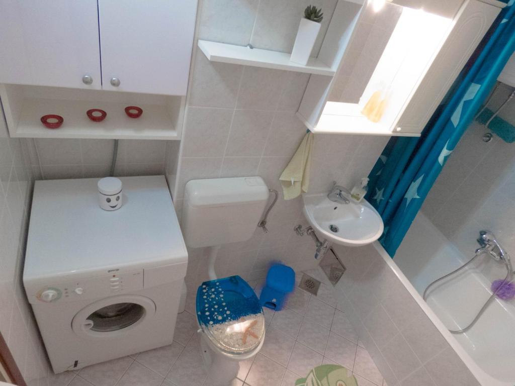 Koupelna v ubytování Nikolic Apartment