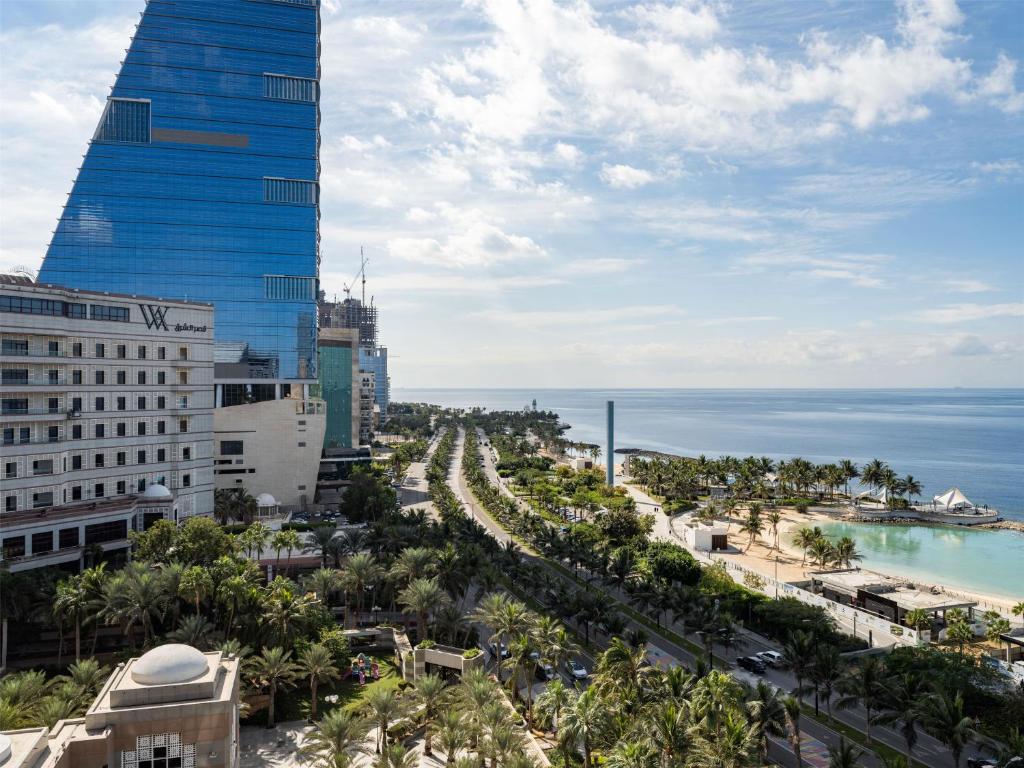 Sustainability certification Jeddah Hilton - オーシャンビュー付きプレミアムツインルーム