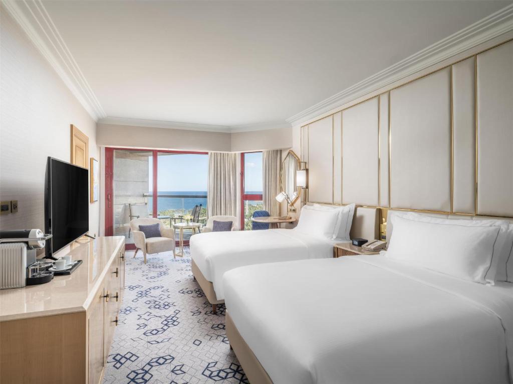Sustainability certification Jeddah Hilton - エグゼクティブ ツインルーム 海側 - ラウンジ利用可