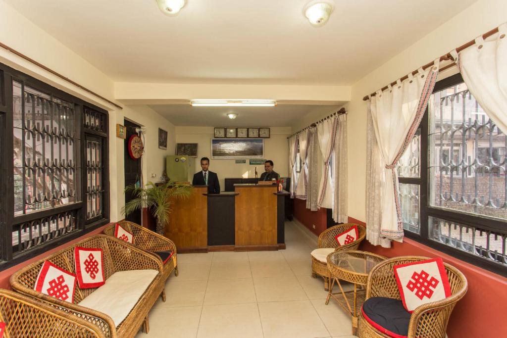 Členové personálu v ubytování Thamel Eco Resort