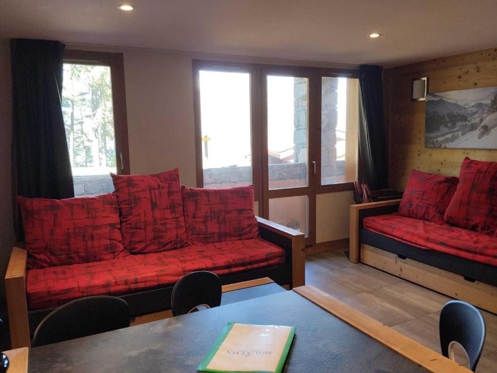 Appartement cosy à La Plagne, accès pistes, animaux admis