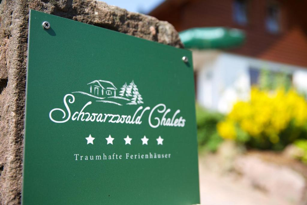 Certifikát, hodnocení, plakát nebo jiný dokument vystavený v ubytování Schwarzwald Chalets