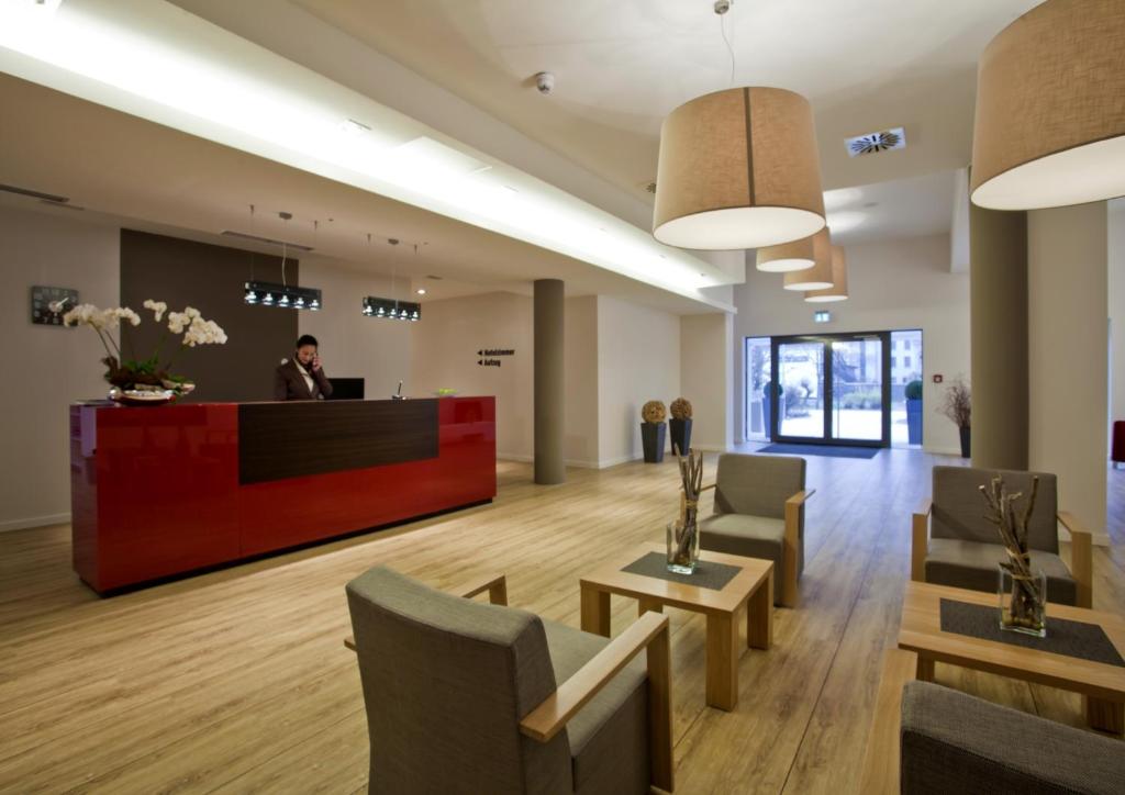 Posezení v ubytování Strandhotel Bene