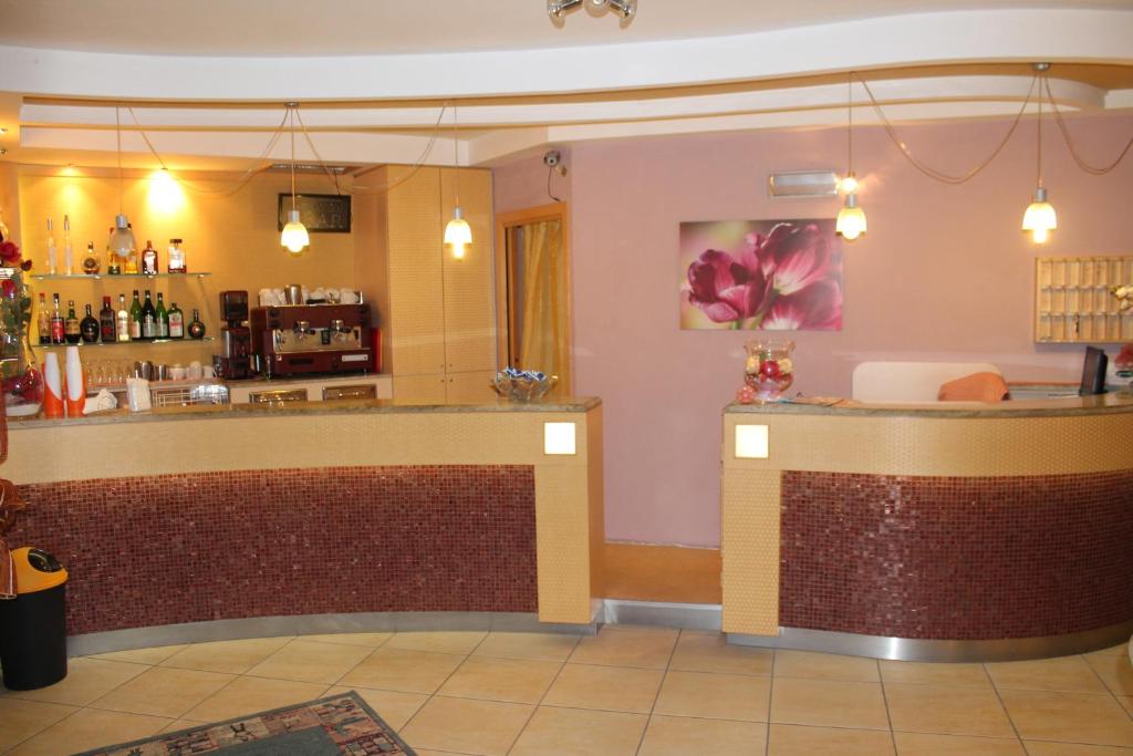 Lounge nebo bar v ubytování Hotel Oblio