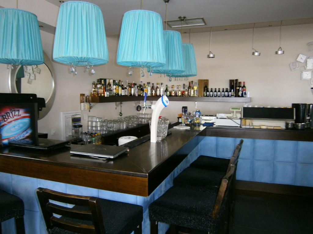 Lounge nebo bar v ubytování Hotel Ioanna