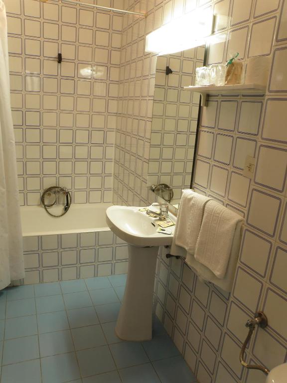 Koupelna v ubytování Hotel Andalucía