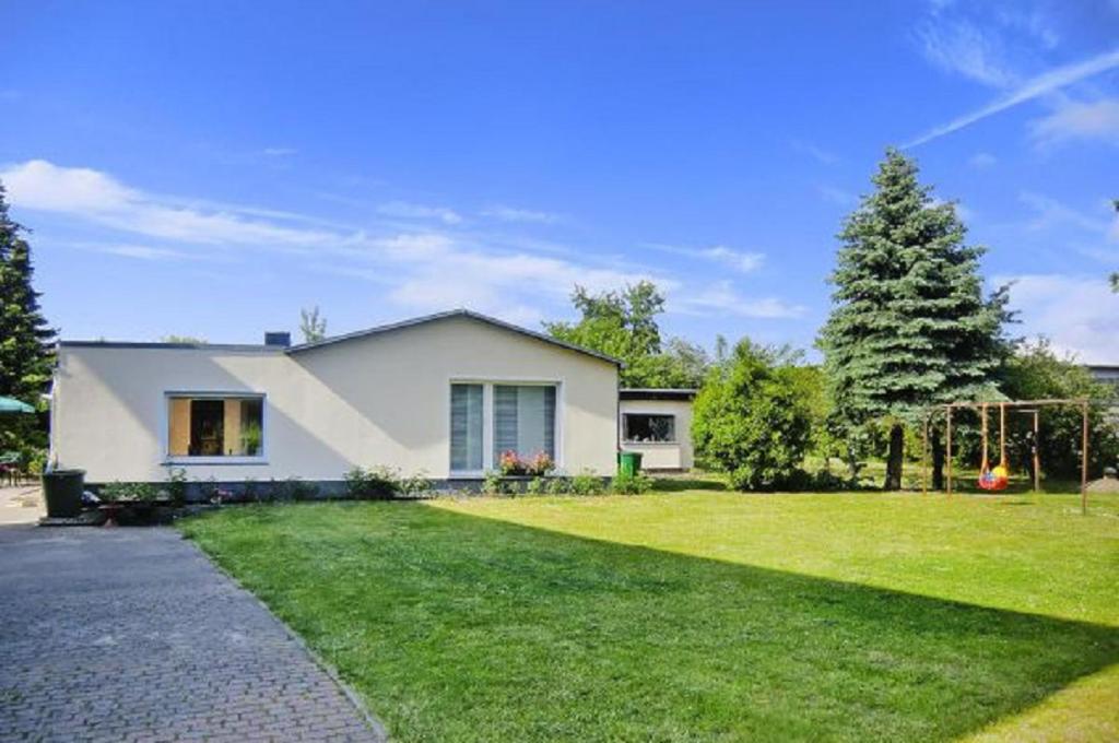 Jardin de l'établissement Ferienunterkunfte Wusterhusen