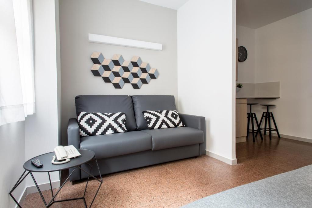 Posezení v ubytování Residencia Universitaria Resa Blas De Otero
