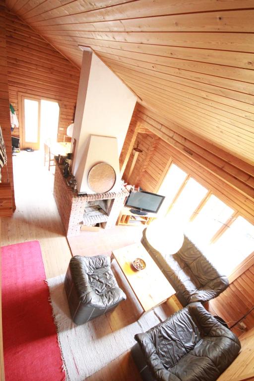 Posezení v ubytování Ferienhaus Holzer Stressless