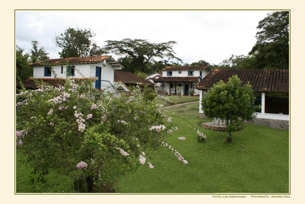 Zahrada ubytování Hotel Campestre Los Arrayanes