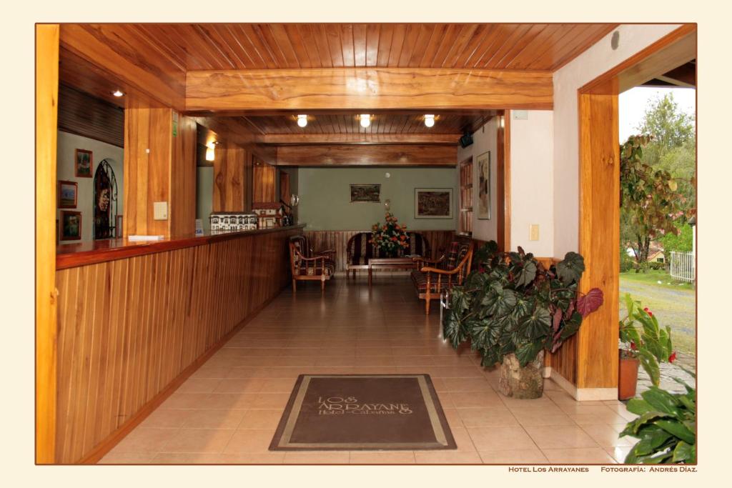 Vstupní hala nebo recepce v ubytování Hotel Campestre Los Arrayanes