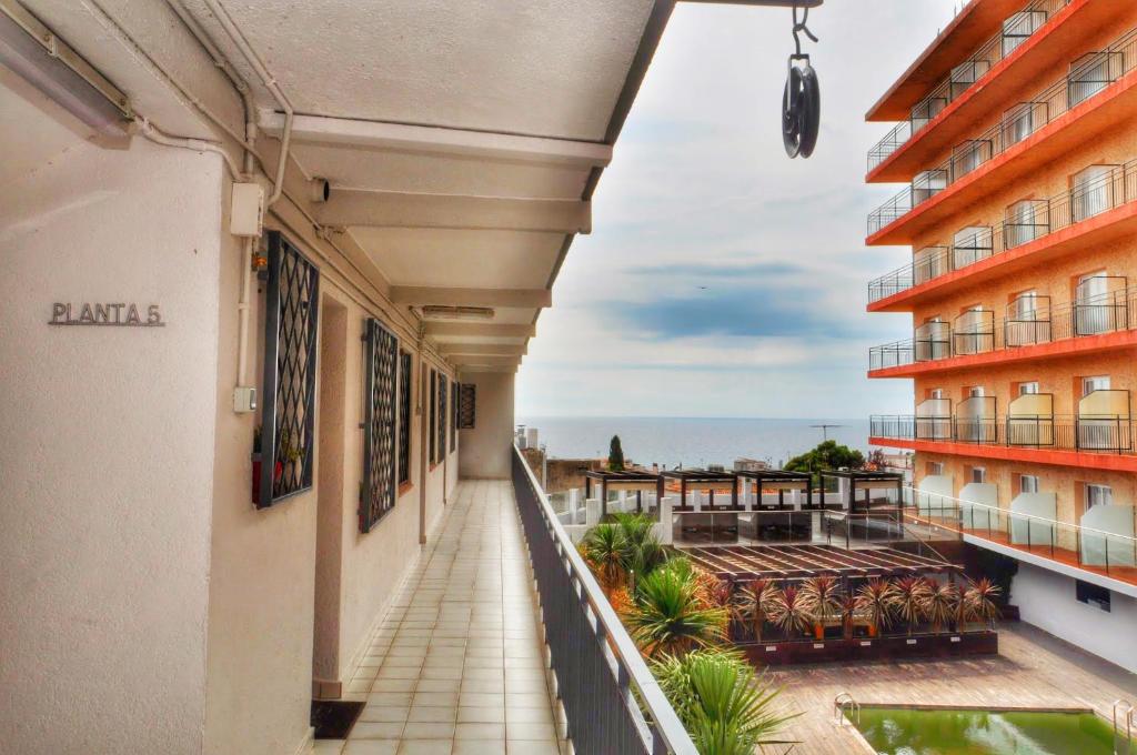 Balkón nebo terasa v ubytování Apartamento Seven Seas