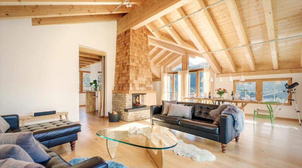 Traditionelles Ferienhaus für erholsame Wintertage