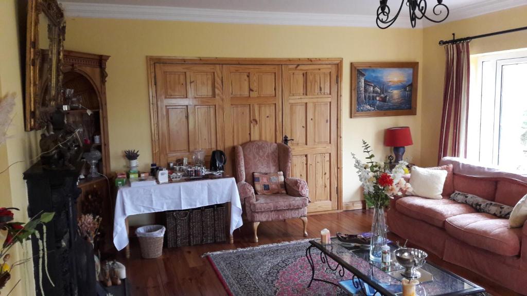Posezení v ubytování Newlands Lodge