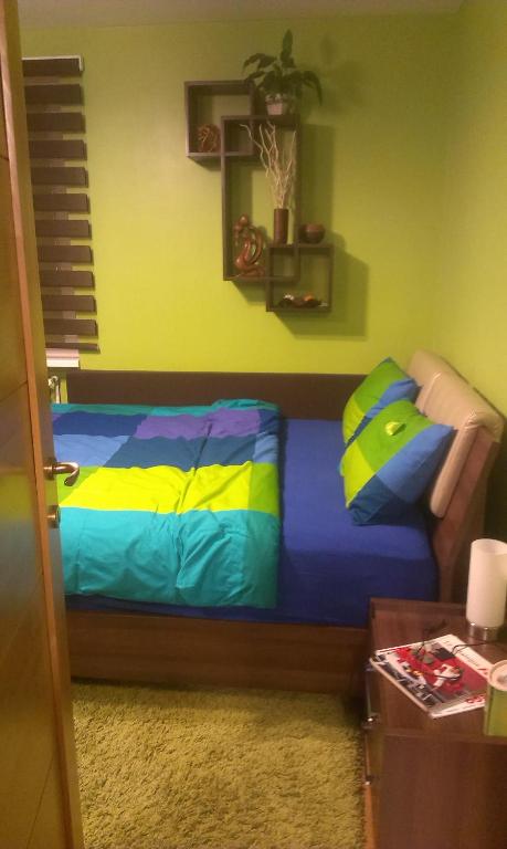 Posezení v ubytování Green Apartment