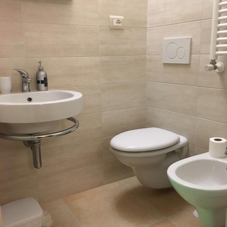 Koupelna v ubytování B&B San Potito