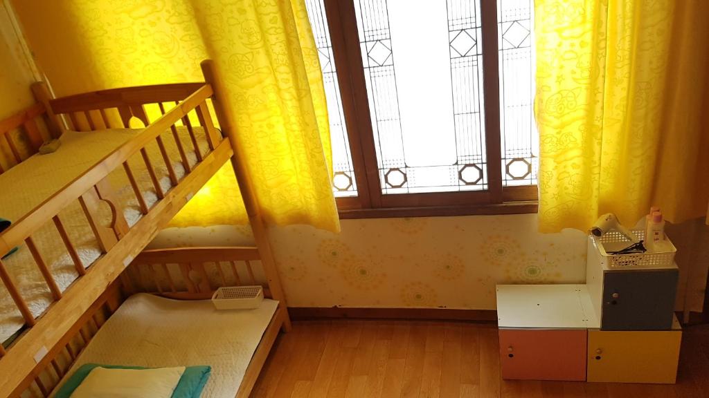 Posezení v ubytování Guesthouse Spring Flower