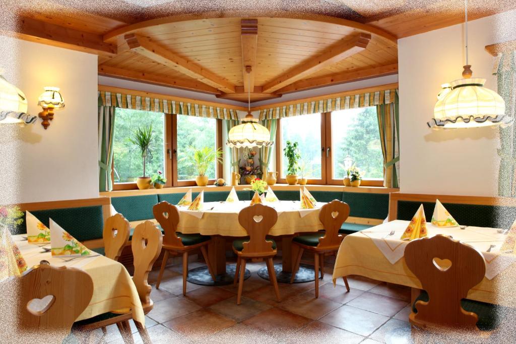 Restaurace v ubytování Alpenhof Reuterwanne