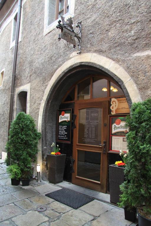 Exteriér nebo vchod ubytování Hotel Koruna Prachatice