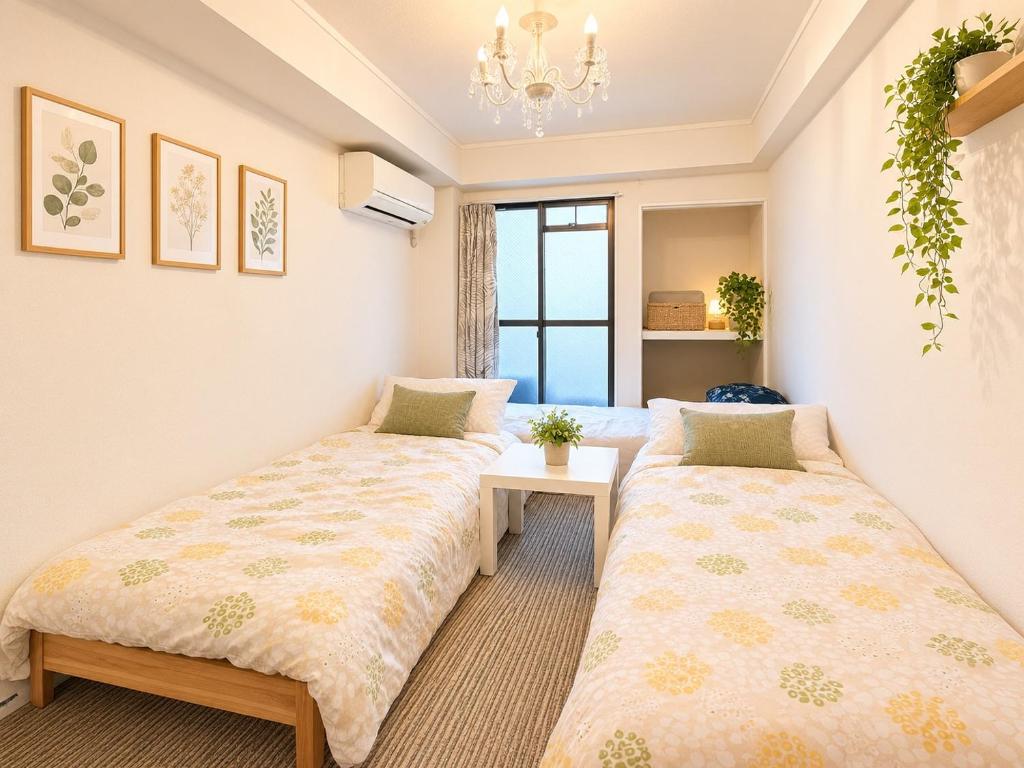 あびこ302 SIMPLY WHiTE GUEST ROOM 地下鉄あびこ駅徒歩10分以内で観光地にすぐアクセスできるスーパーマーケットコンビニドラッグストア近く生活に便利なワンルーム